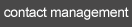 Contact Management and CRM