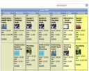 Different calendars can be setup to show various event categories.