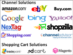Amazon, Channel Advisor, Magento, 3D Cart and more!